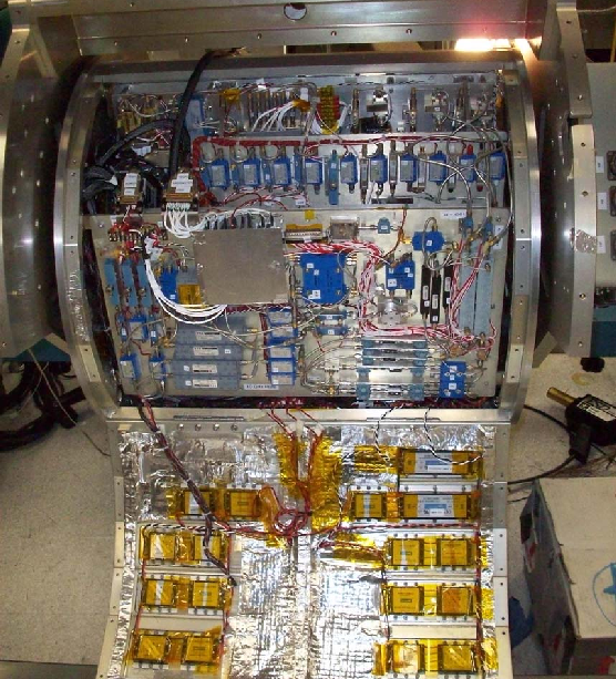 Closeup exterior view of AESMIR instrument.